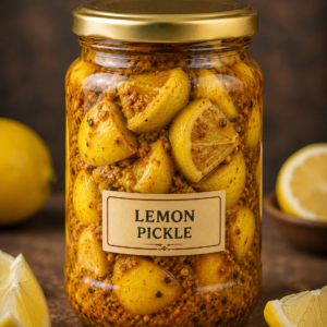 lemon pickle (nimbu ka achar)